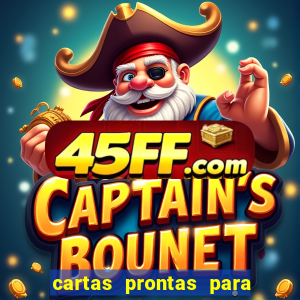 cartas prontas para retiro catolico